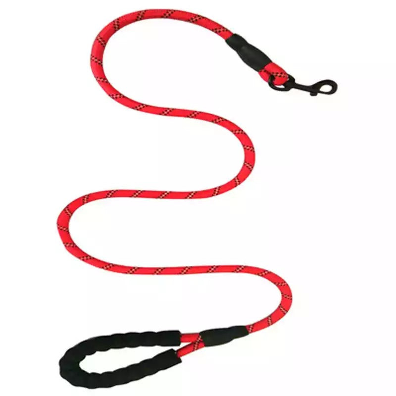 Reflective Soft Handle Nylon Rope Pet Dog Leash